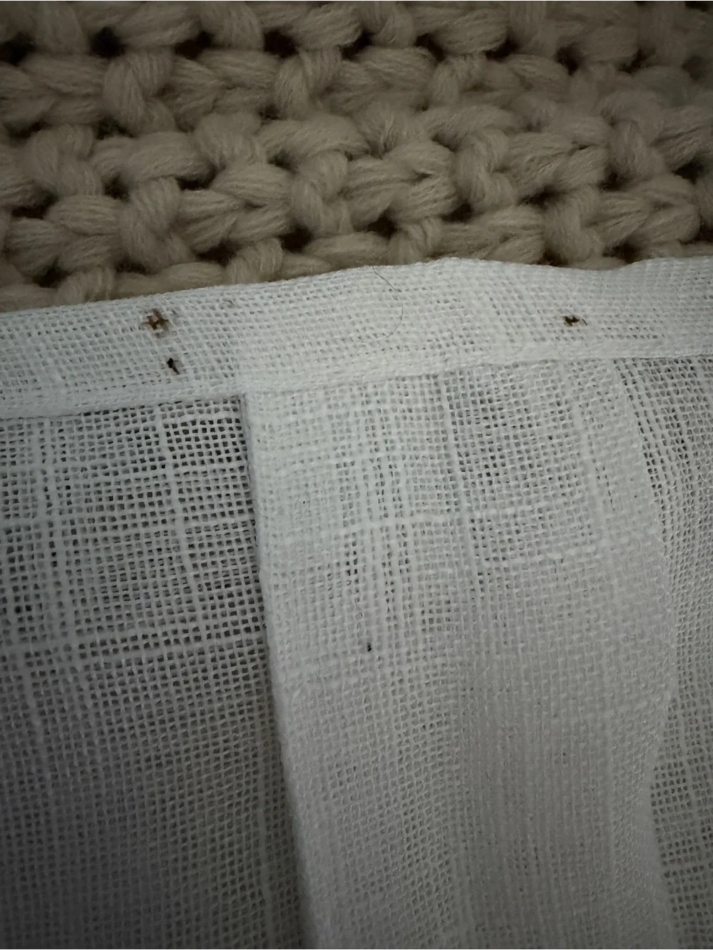 Curtain/Sheers, White. 50x108 Panels. 4 Available.